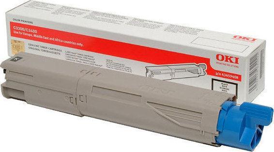 Toner Laser OKI C3300/C3400/3450/3600 Black 2500 pages 43459332 Toner Laser OKI C3300/C3400/3450/3600 Black 2500 pages 43459332